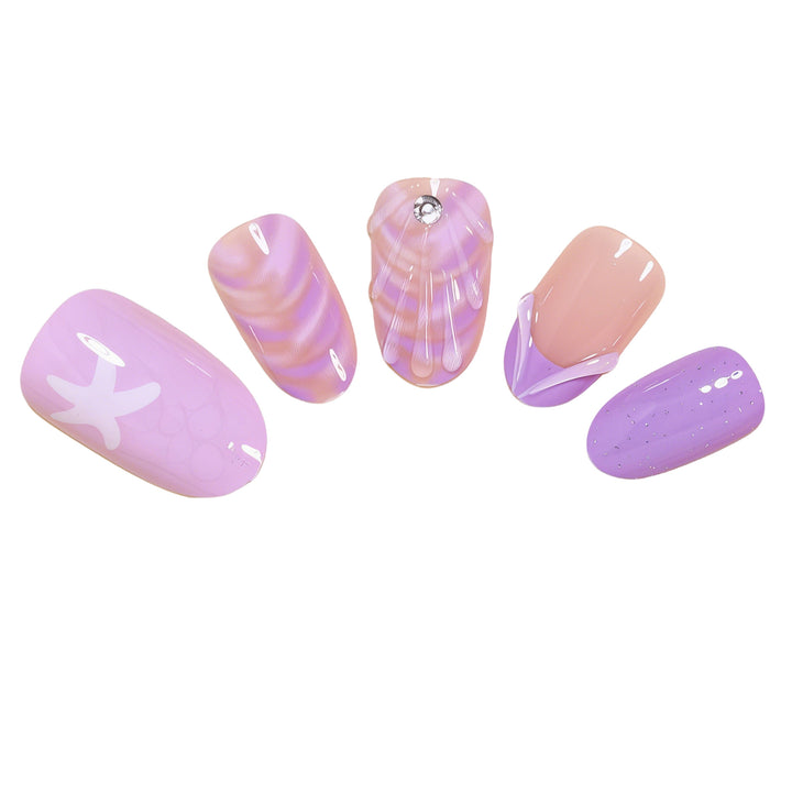 Ocean-Inspired Nail Art Set Kalsten