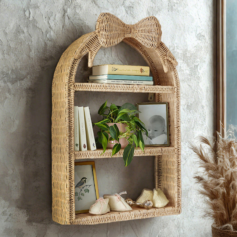 Playful wall shelf in butterfly design Kalsten