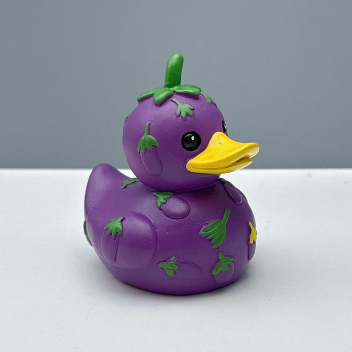 Funny rubber duck with vegetable motif Kalsten