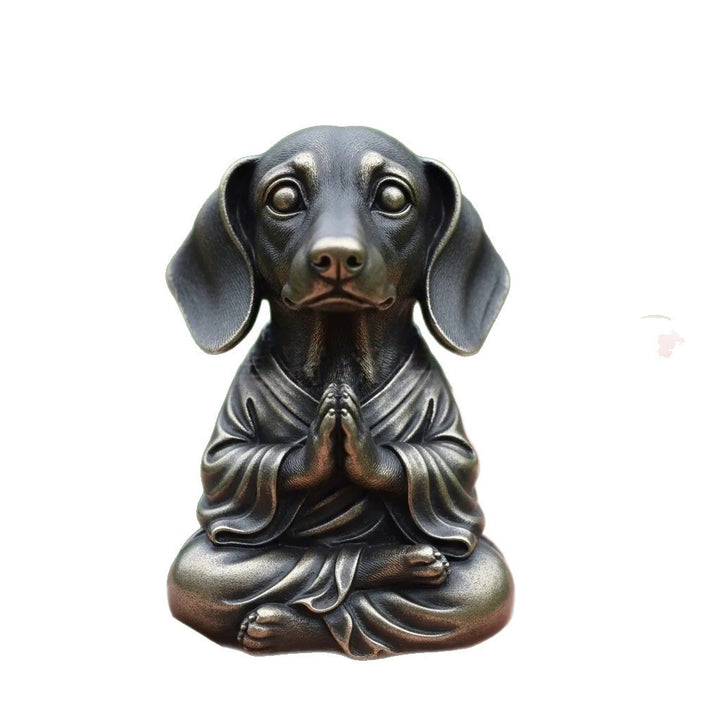 Decorative Meditating Dog Figurine Kalsten
