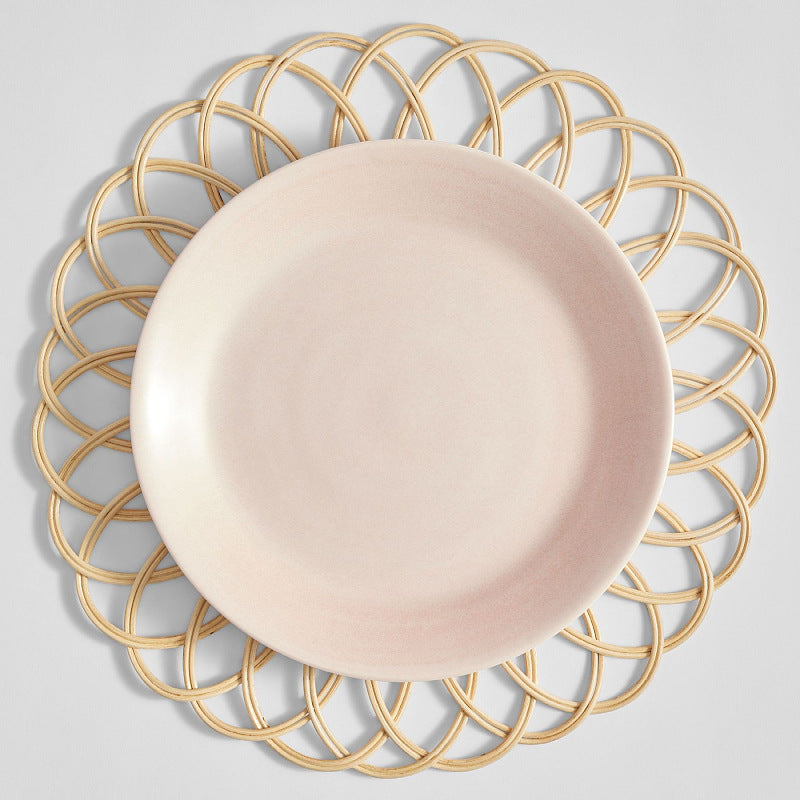 Decorative coaster made of woven rattan Kalsten