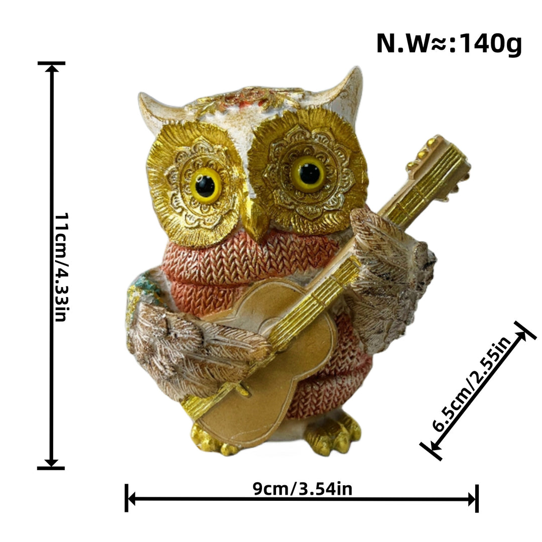 Artful owl figure in maritime design Kalsten