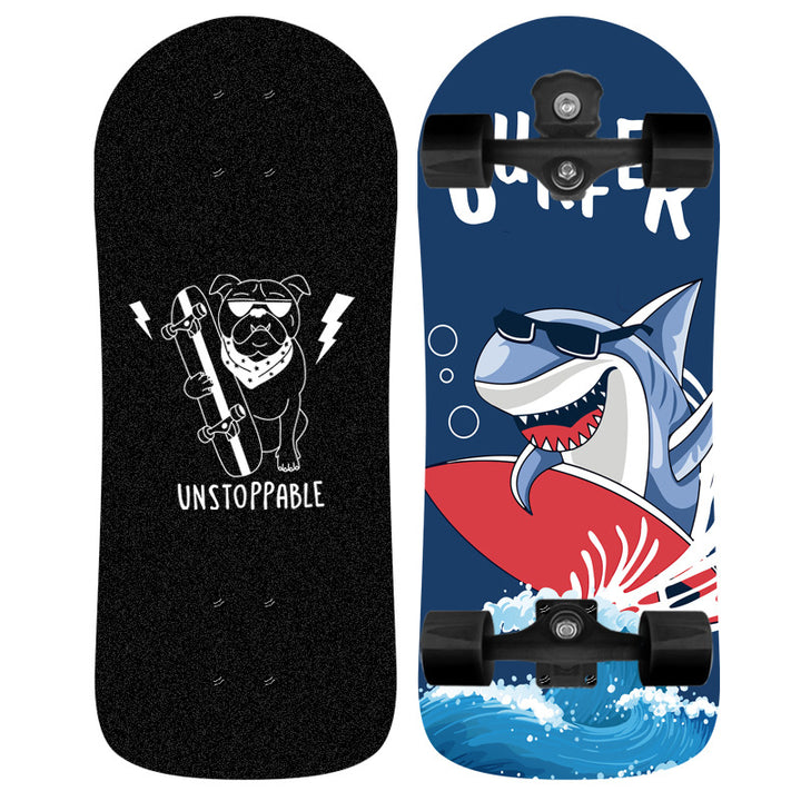 Kids Cartoon-Themed Skateboard Kalsten