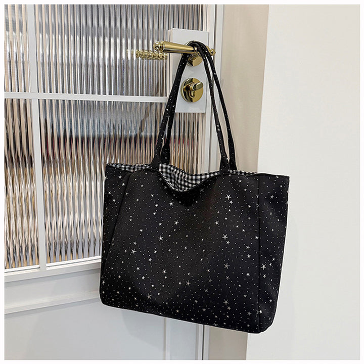 Stylish Star-Patterned Tote Bag Kalsten