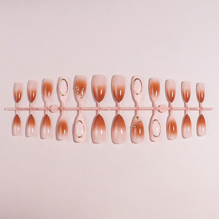 DIY Elegant Press-On Nail Art Set Kalsten