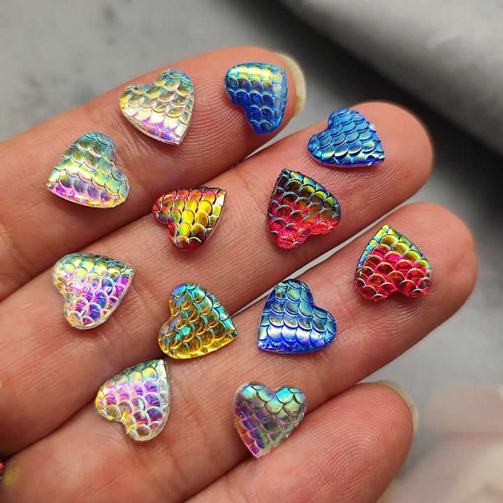 Sparkling Heart-Shaped Decoration Stones Kalsten