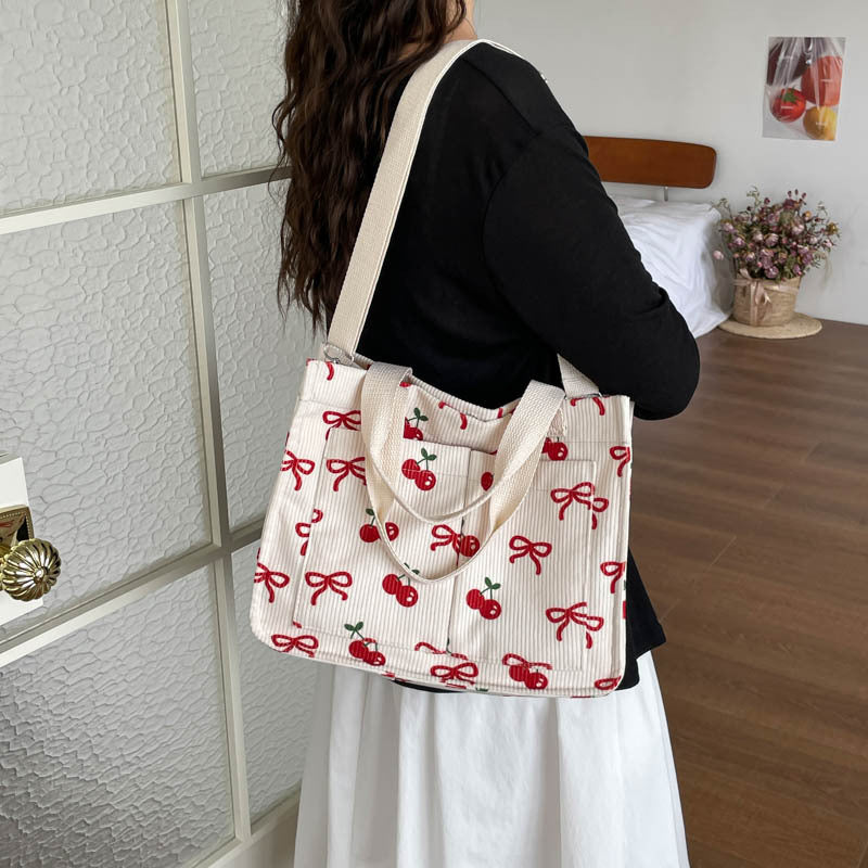 WoFloral Print Utility Tote Bag Kalsten