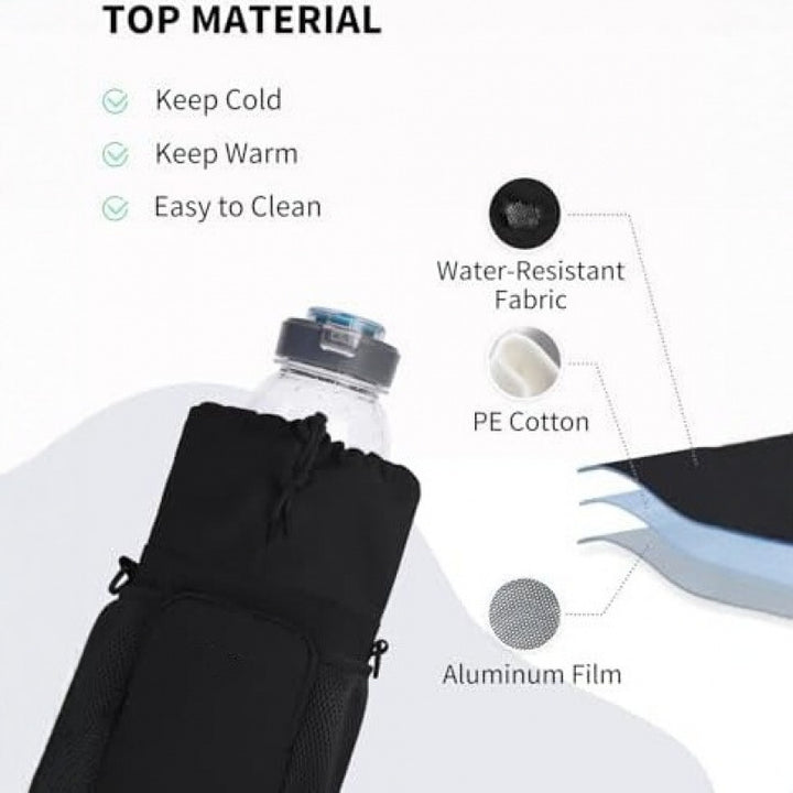 Multifunctional tote bag with insulated inner compartment Kalsten