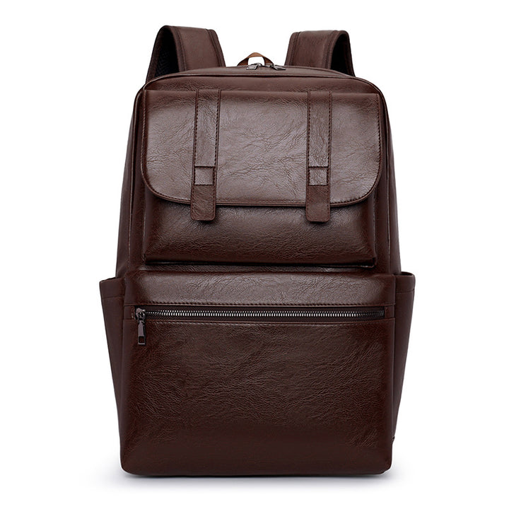 Premium Leather Multi-Functional Backpack