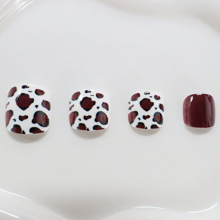 Artistic Animal Print Toe Nail Art Kalsten
