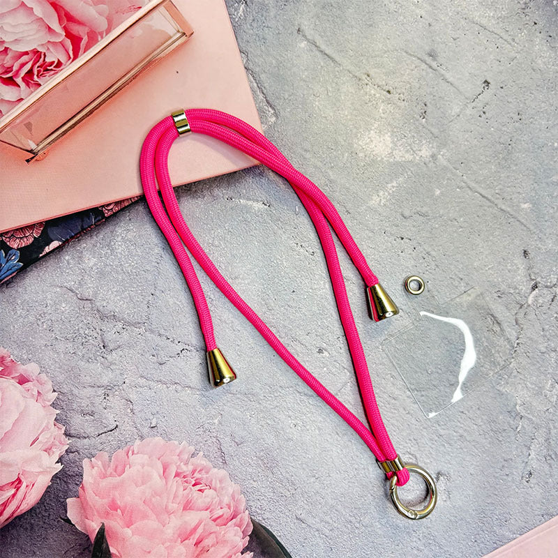 Adjustable Phone Lanyard with Quick-Release Mechanism Kalsten