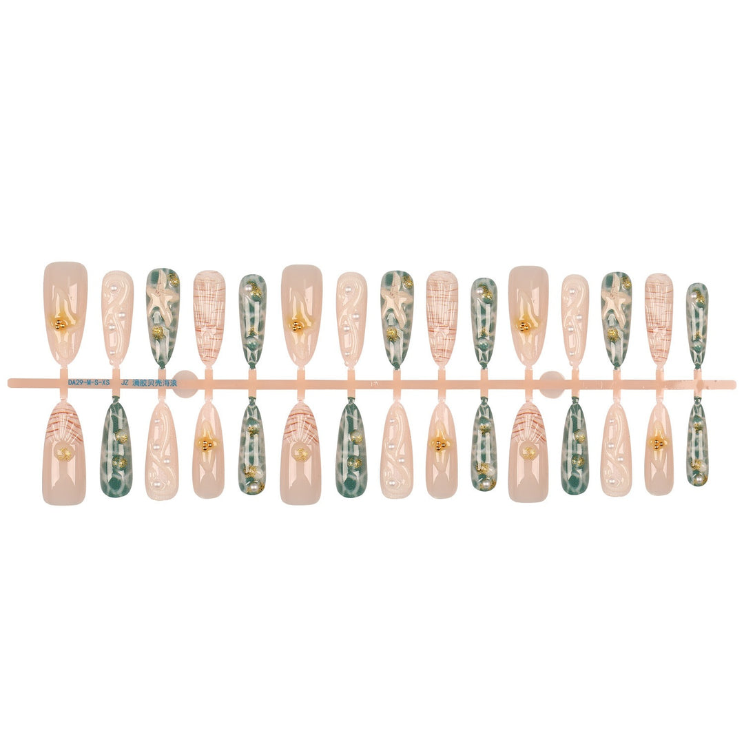 Creative Press-On Nail Art Set