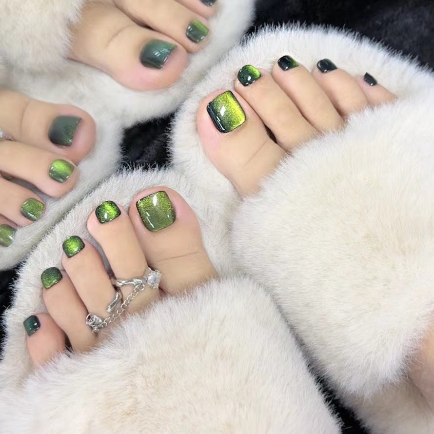 Decorative Crystal-Embellished Press-On Nails Kalsten