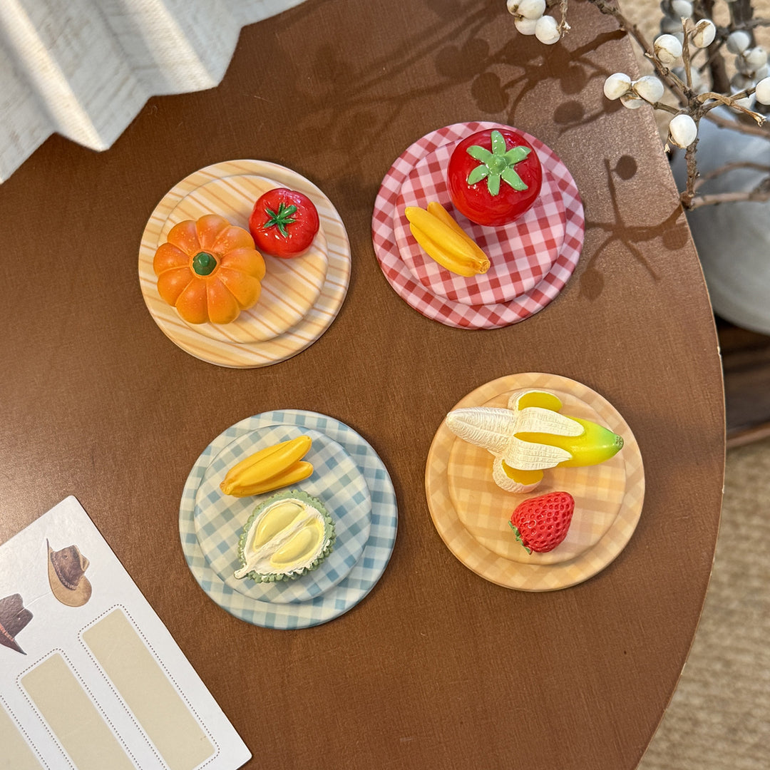 Decorative coaster with fruit motif Kalsten