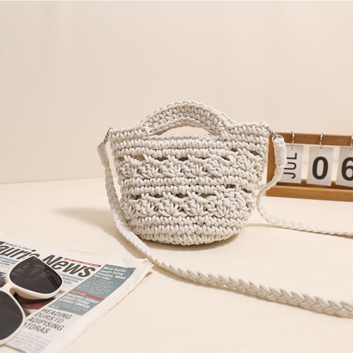Playful macrame handbag with textured surface Kalsten