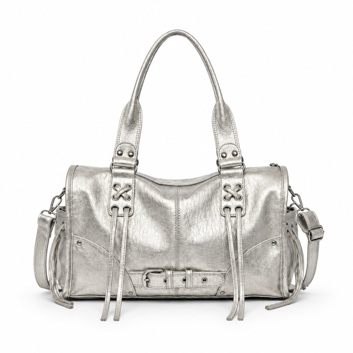 Elegant Structured Leather Handbag