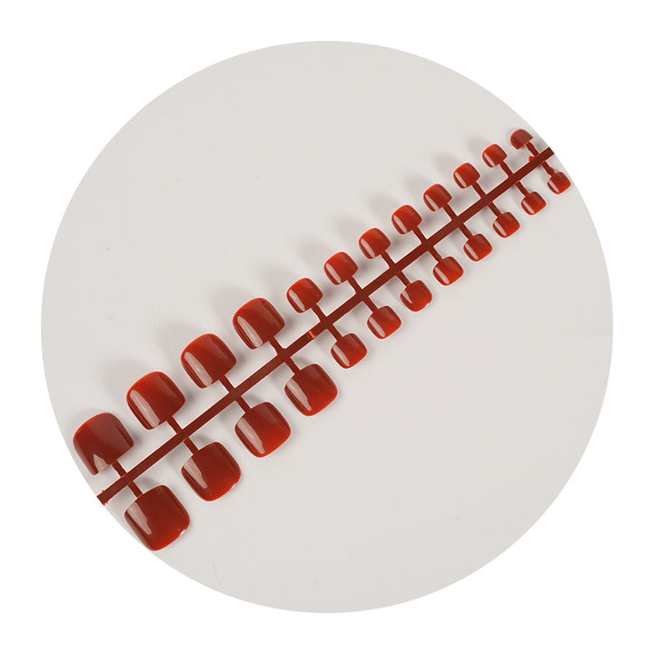 Premium Glossy Square Press-On Nail Set Kalsten