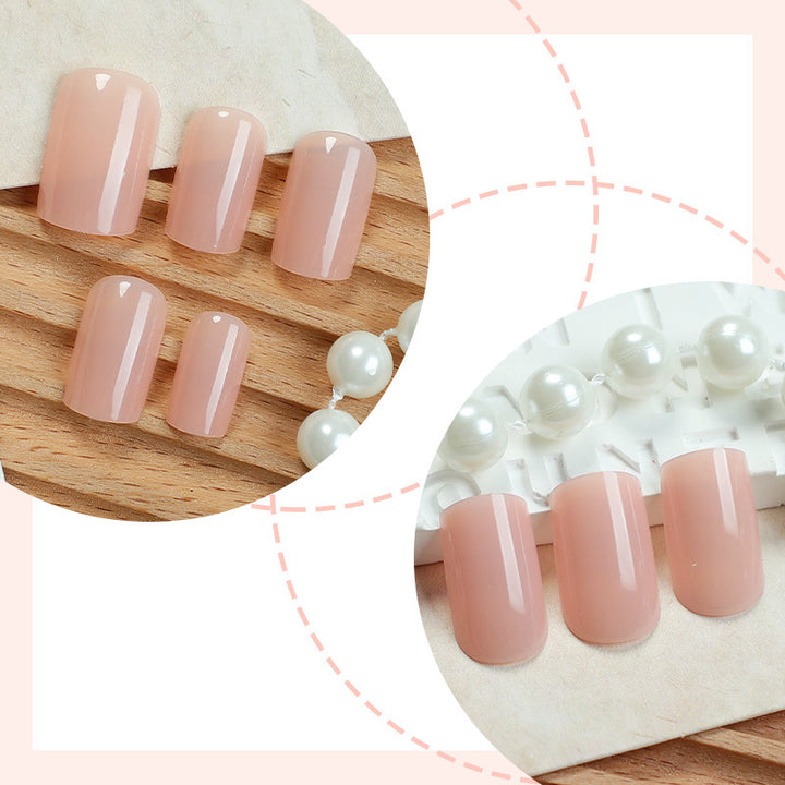 Acrylic nail set with natural finish and luxurious shine Kalsten