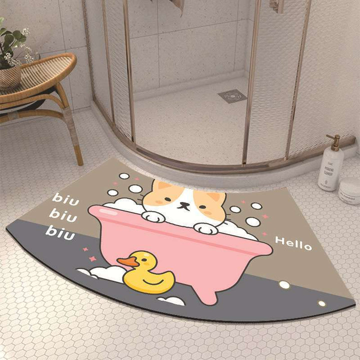 Fun Animal-Themed Bath Mat