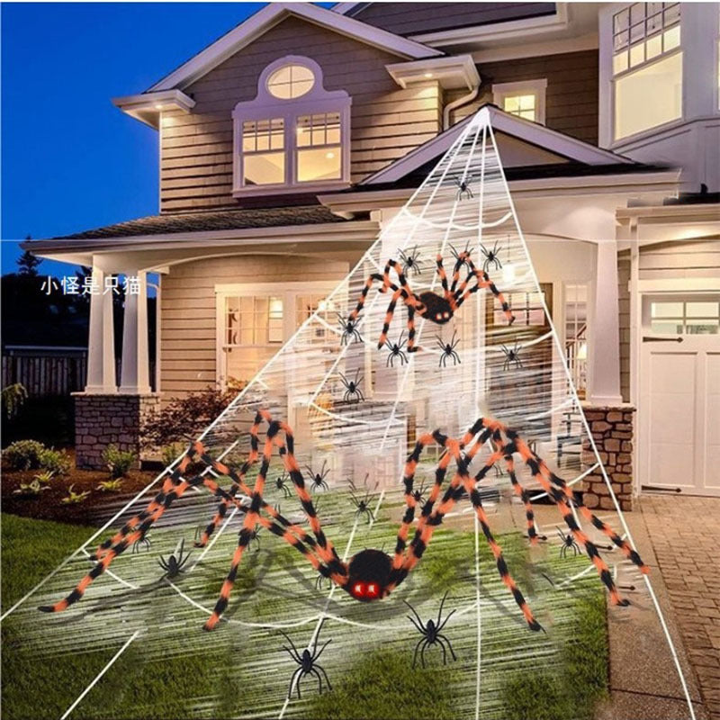 Halloween Spider Web Decoration