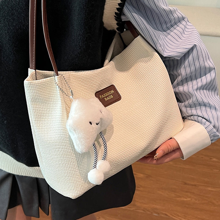 Textured Tote Bag