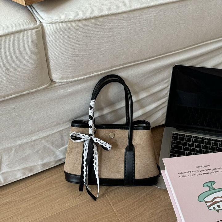 Chic Structured Handheld Tote Kalsten