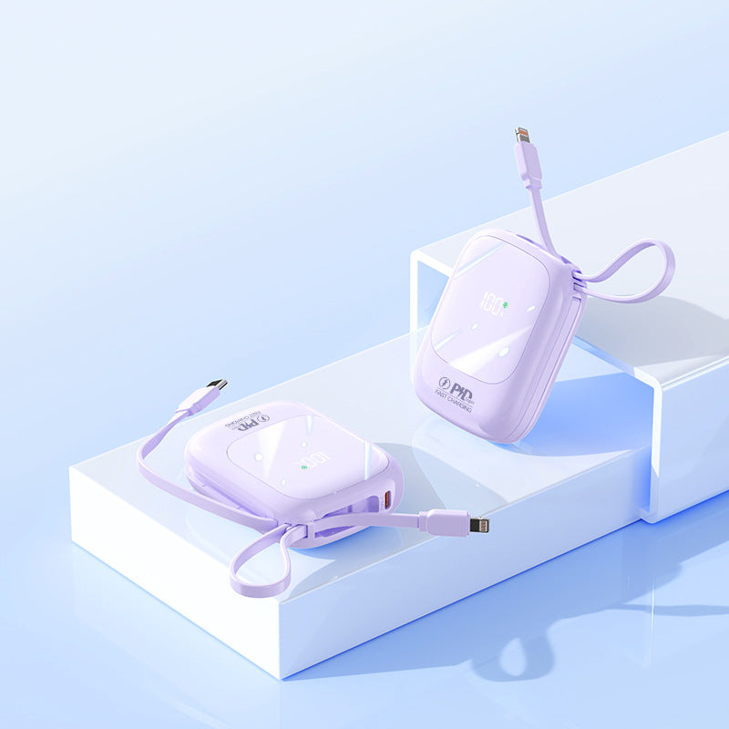 Portable power bank with integrated fast charging function and LED status display Kalsten