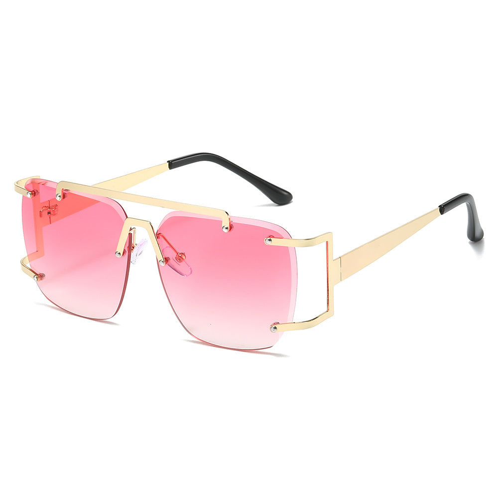 Avant-Garde Angular Sunglasses Kalsten