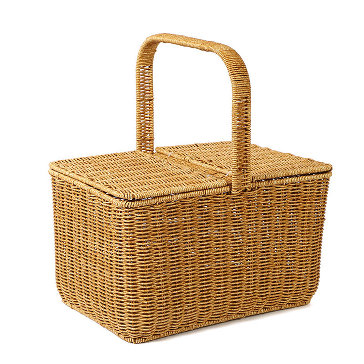 Women braided picnic basket Kalsten