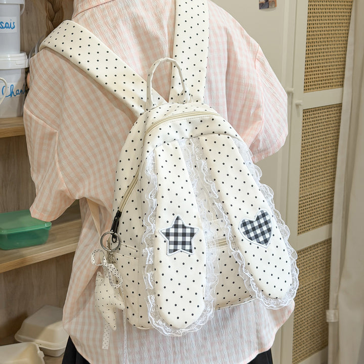 Playful Polka Dot Crossbody Bag