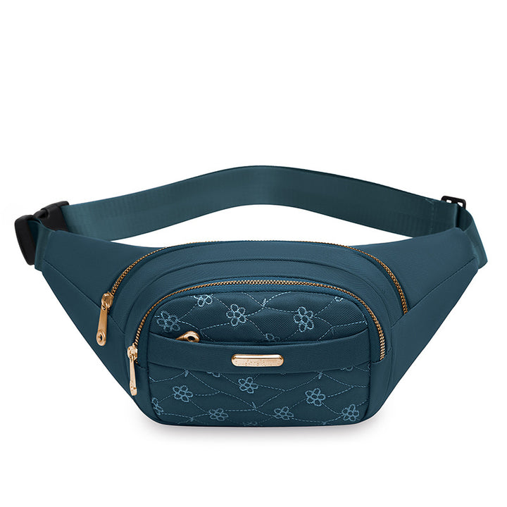 Elegant Floral Designed Belt Bag Kalsten