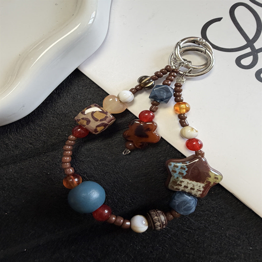 Decorative Beaded Keychain Kalsten 1790134471