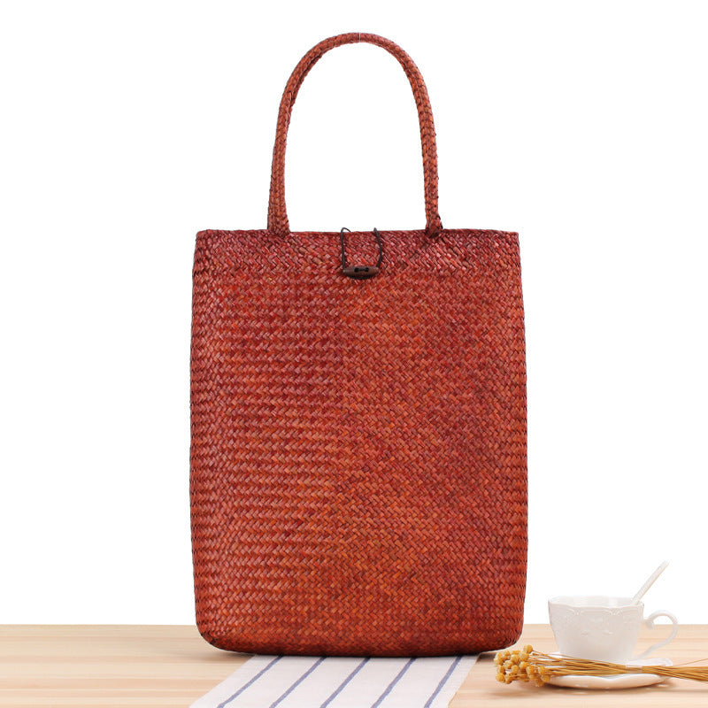Generous basket bag with sealed closure Kalsten