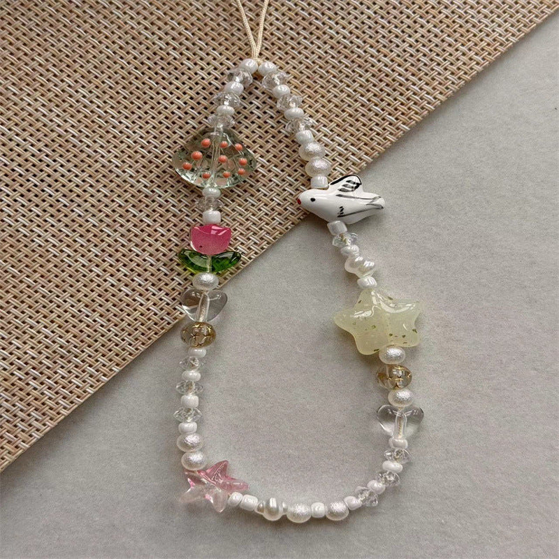 Decorative Beaded Phone Strap Kalsten 1790135212
