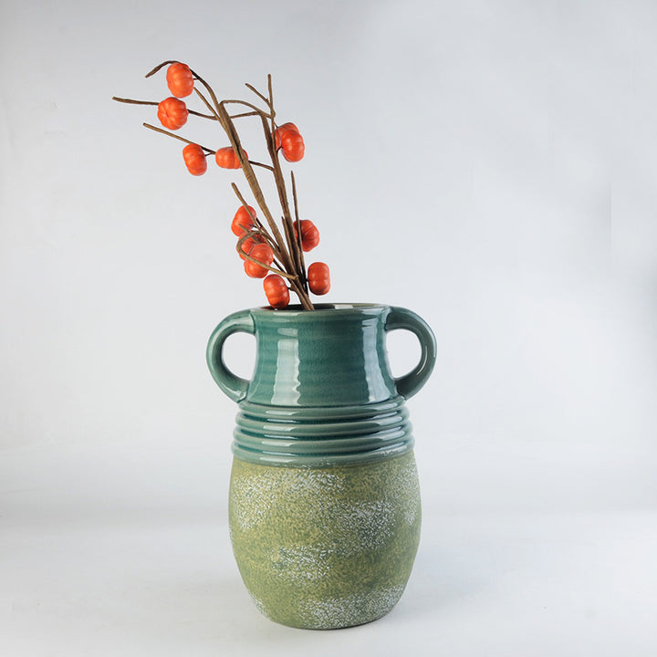 Decorative and modern ceramic vase Kalsten