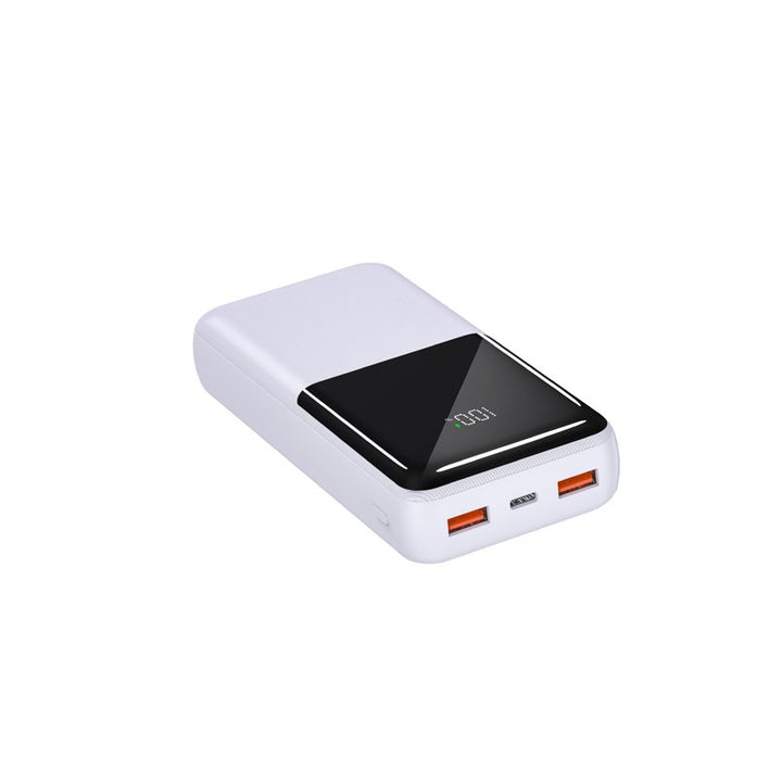 Powerbank with multifunctional fast charging system and digital battery level indicator Kalsten