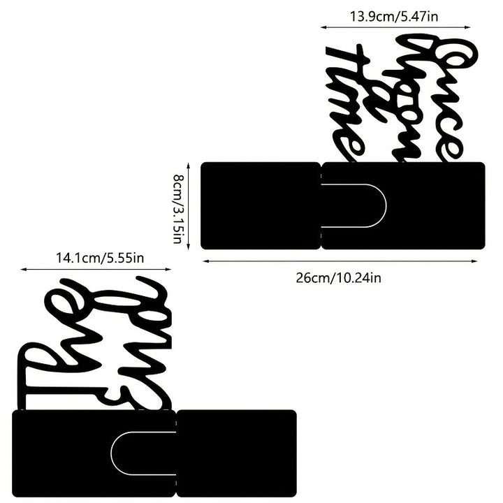 Artistic Quote Bookends