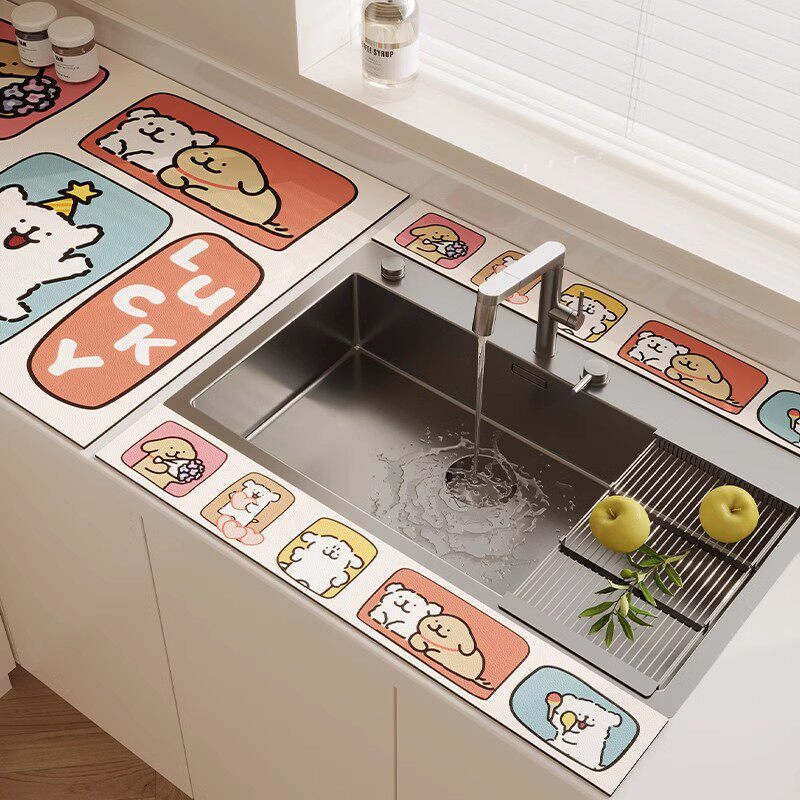 Fun Kitchen Counter Mat