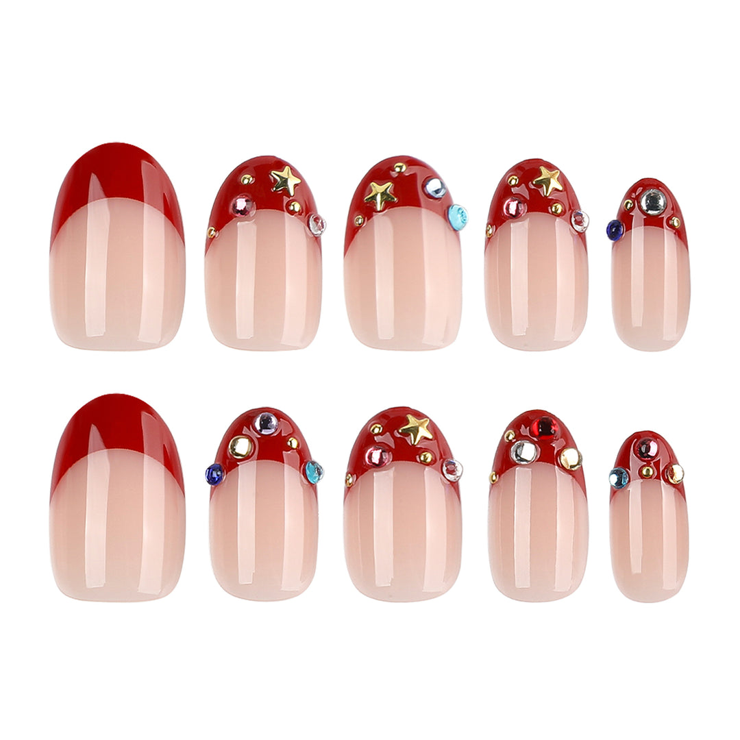 Artistic Nail Art with Glitter Design Kalsten
