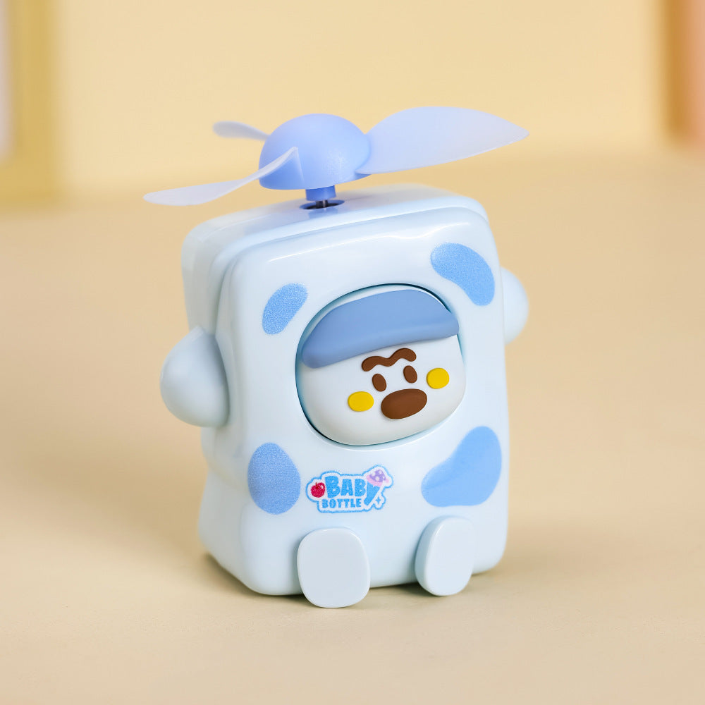 Women's portable mini fan in interactive animal design Kalsten
