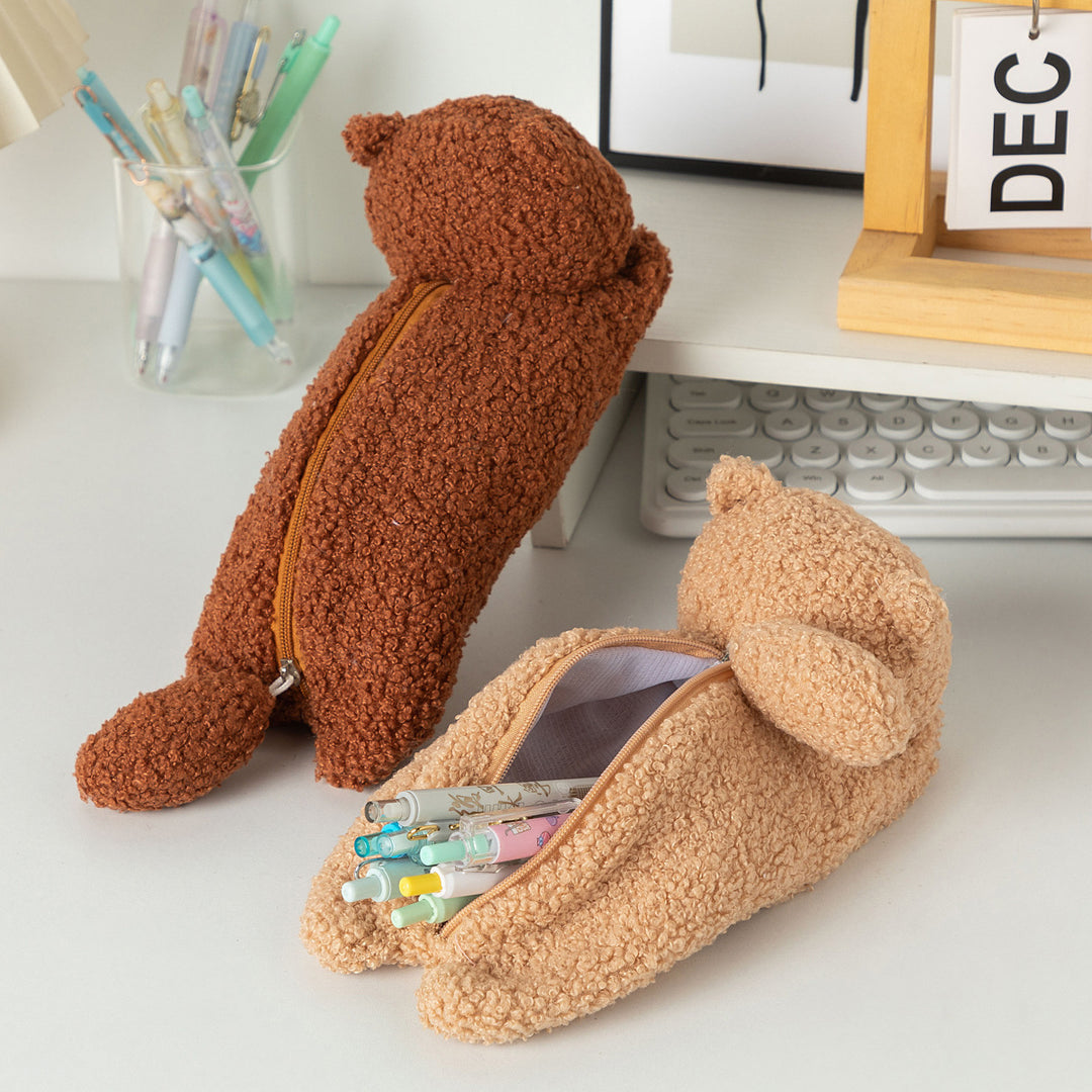 Cute Plush Bear Pencil Case Kalsten