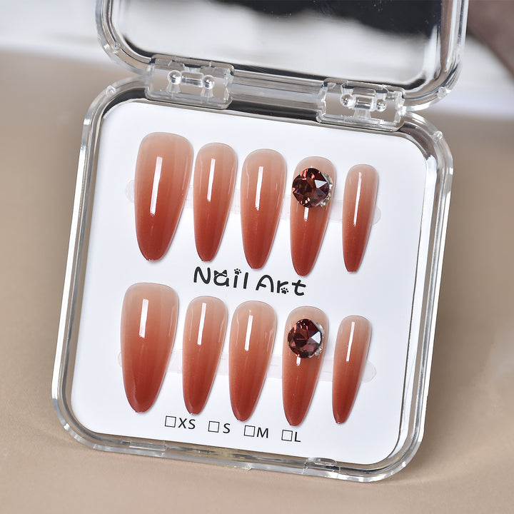 Premium Glamorous Press-On Nail Extensions Kalsten