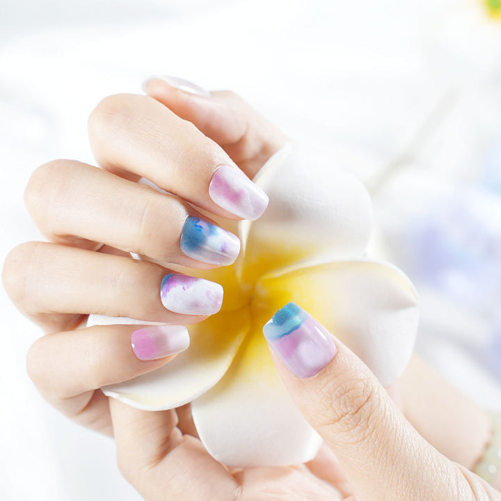 Artistic Watercolor Press-On Nails Kalsten