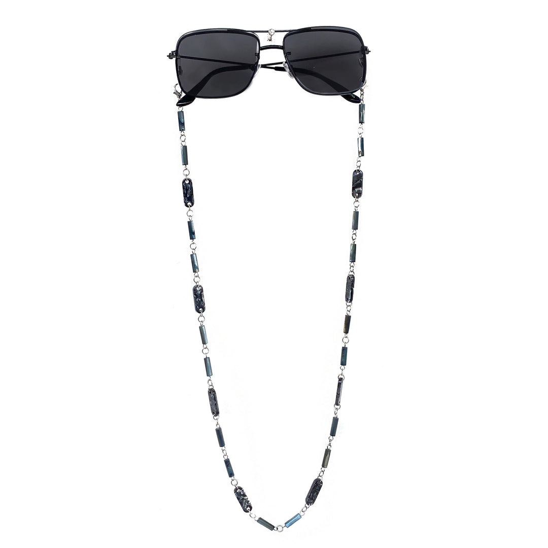 Elegant Gemstone Eyewear Chain Kalsten