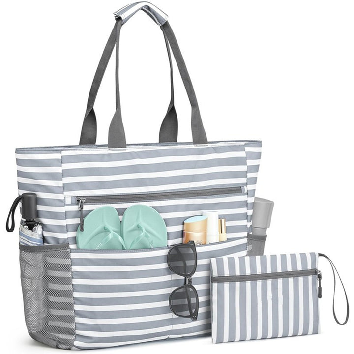 Spacious beach bag with multiple compartments Kalsten