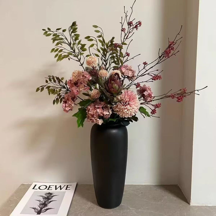 Lifelike Floral Arrangement Centerpiece