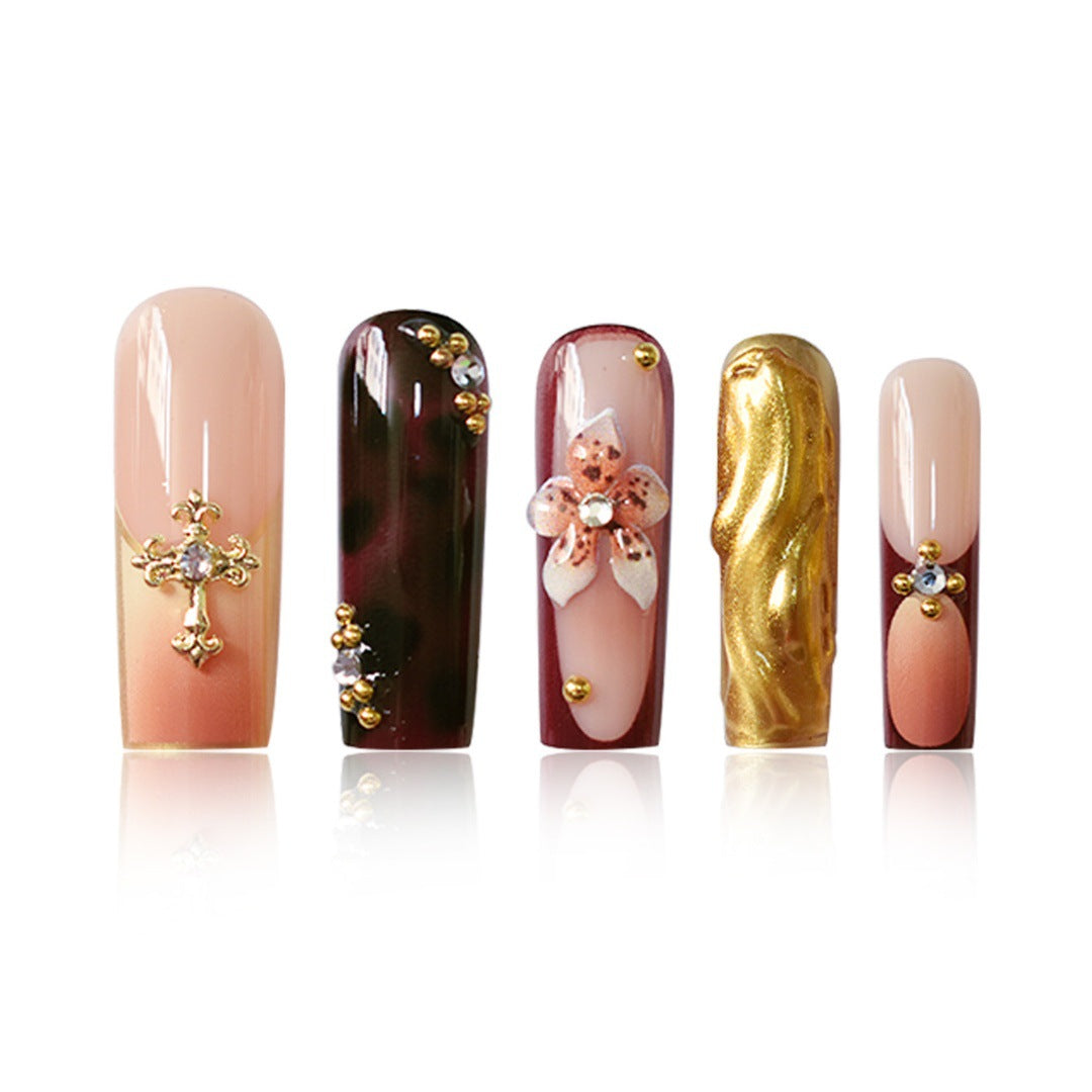 Ornate Press-On Nail Art Extensions Kalsten