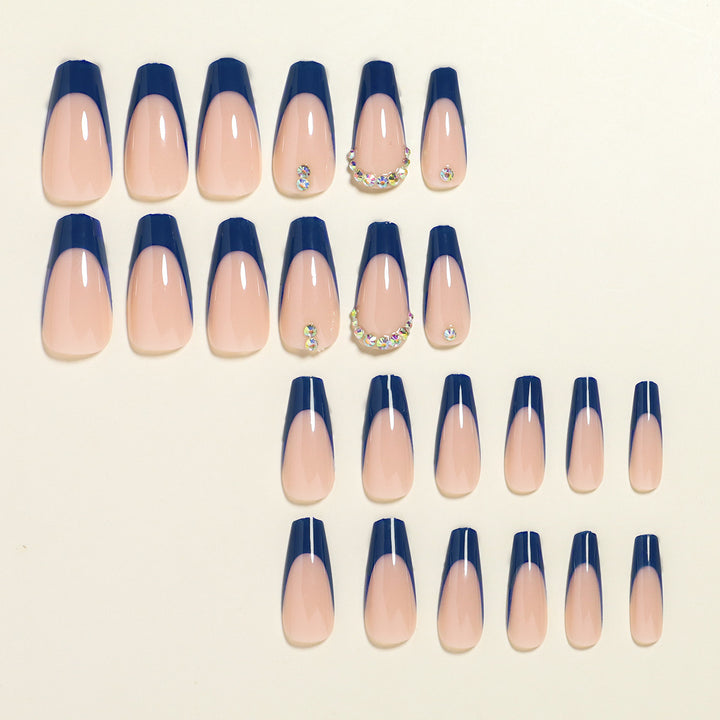 Premium French Tip Press-On Nail Set Kalsten