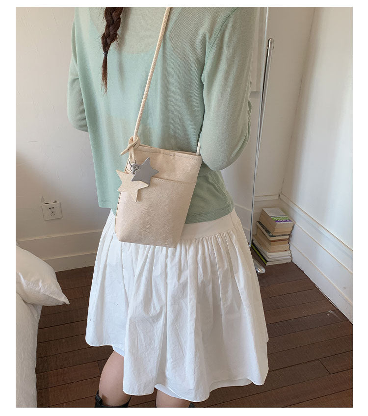 Fashionable shoulder bag with braided shoulder strap Kalsten