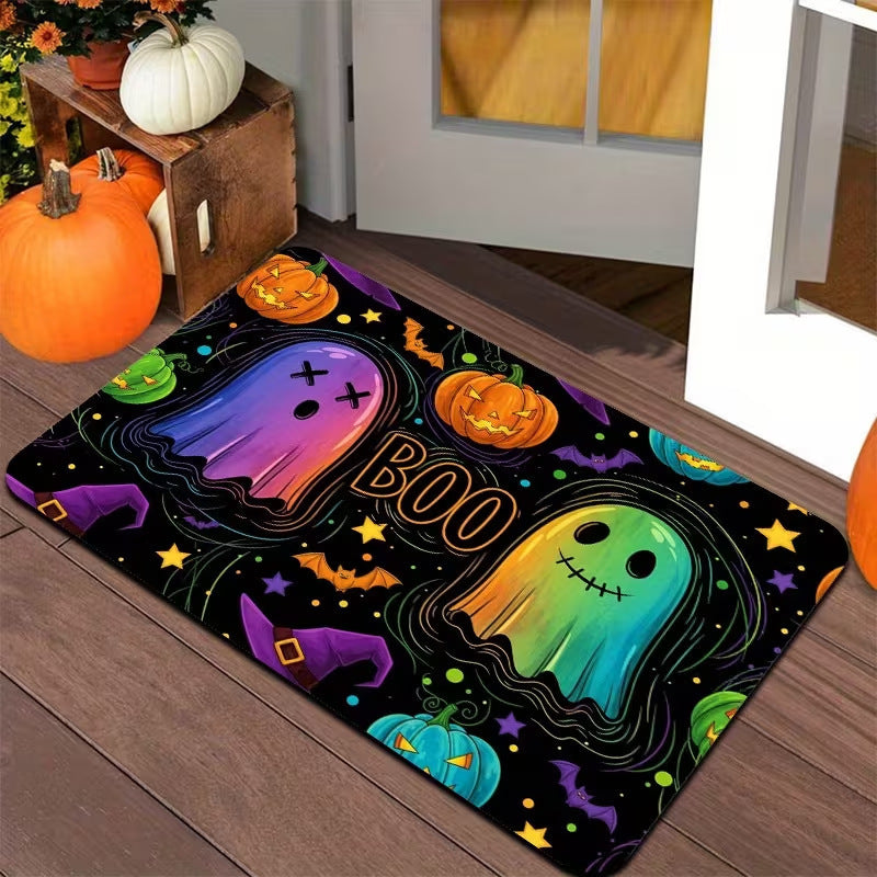 Halloween-Themed Welcome Mat
